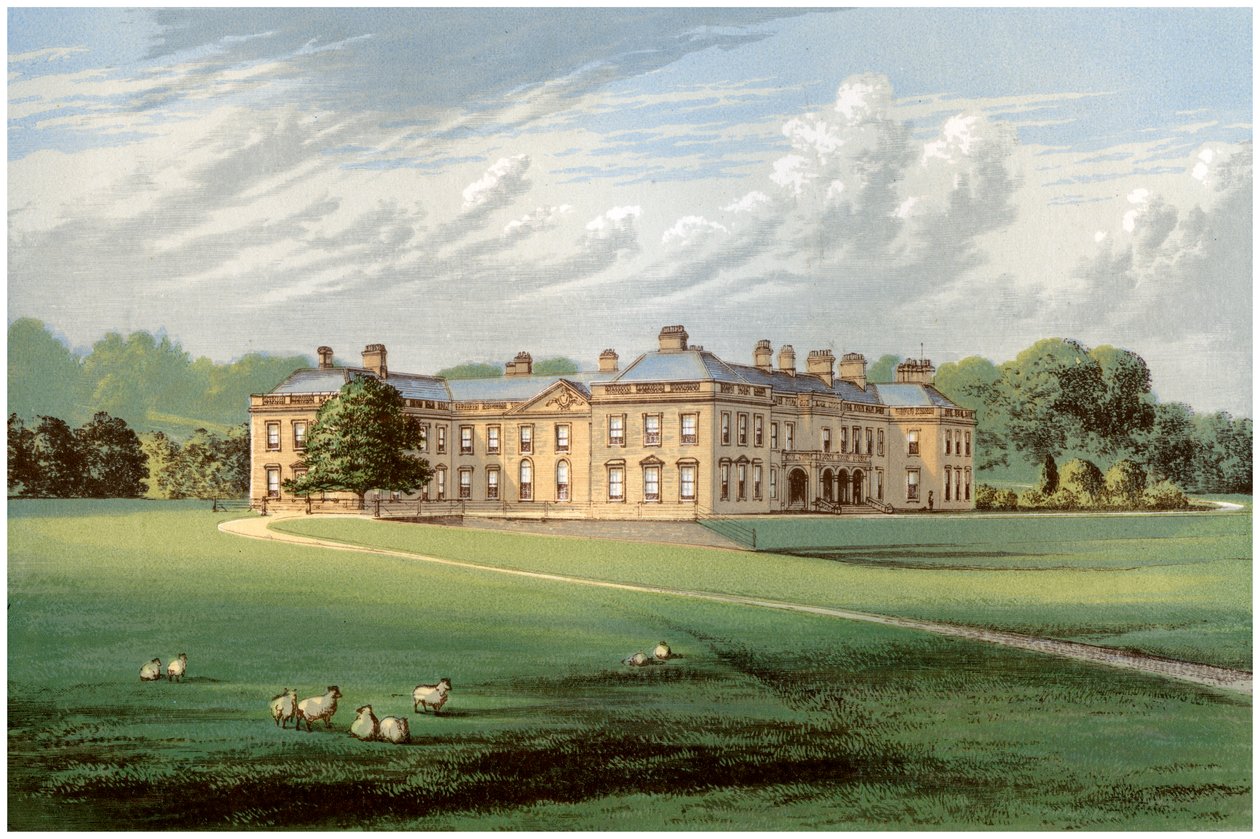 Holme Lacy，赫里福德郡，Baronet Stanhope的住所，c1880 作者 不明