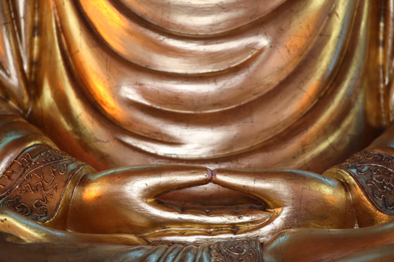 Hong Hien Tu temple. Buddha statue, Frejus, France 作者 不明