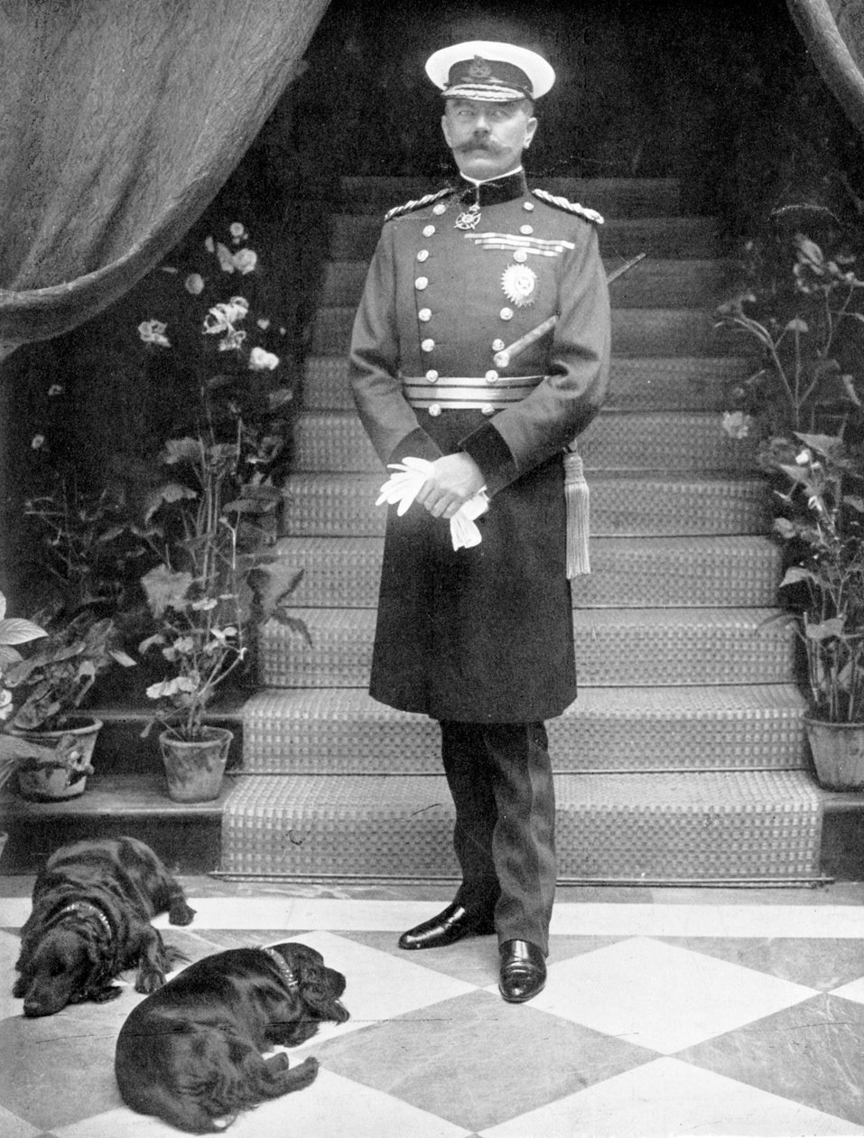 荷拉·赫伯特·基奇纳（Horatio Herbert Kitchener）1850-1916年，爱尔兰裔英国士兵和政治家 作者 不明
