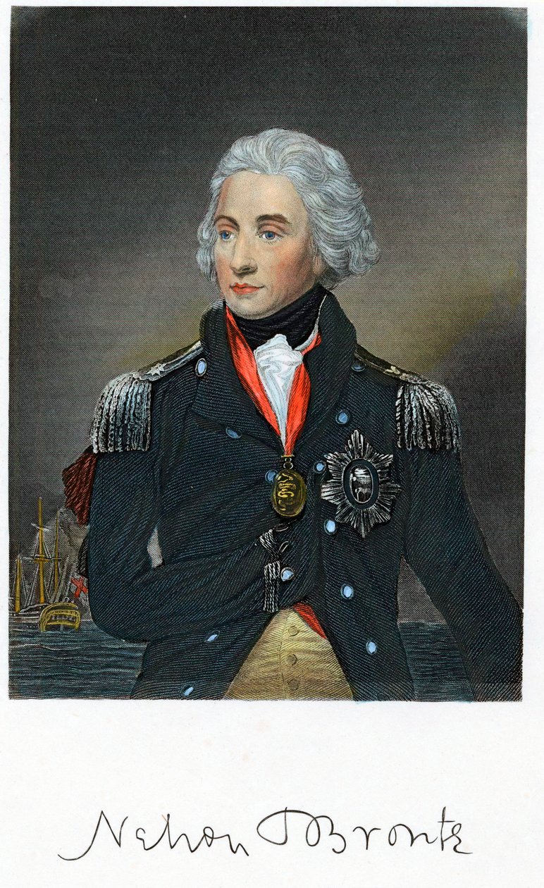 Horatio Nelson，第一海军上将纳尔逊，英国海军司令 作者 不明