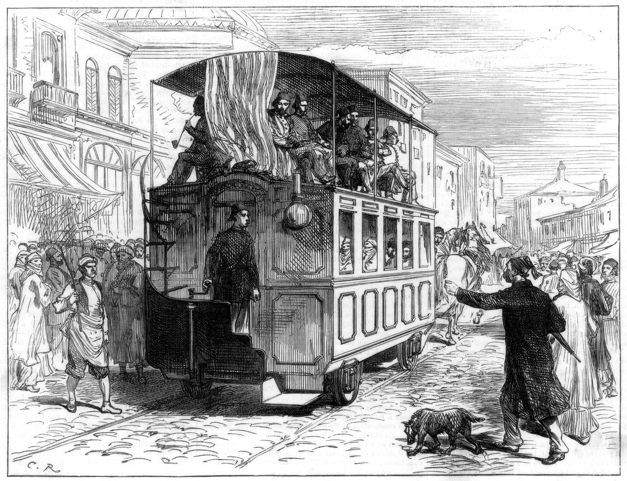 马车，君士坦丁堡，1877年 作者 不明