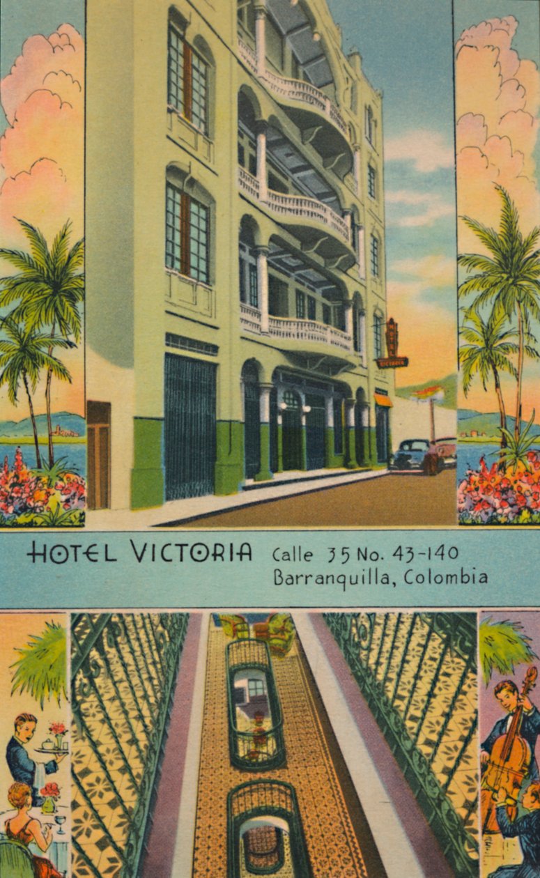 维多利亚酒店：Calle 35 No.43-140，Barranquilla，Colombia，c1940s 作者 不明