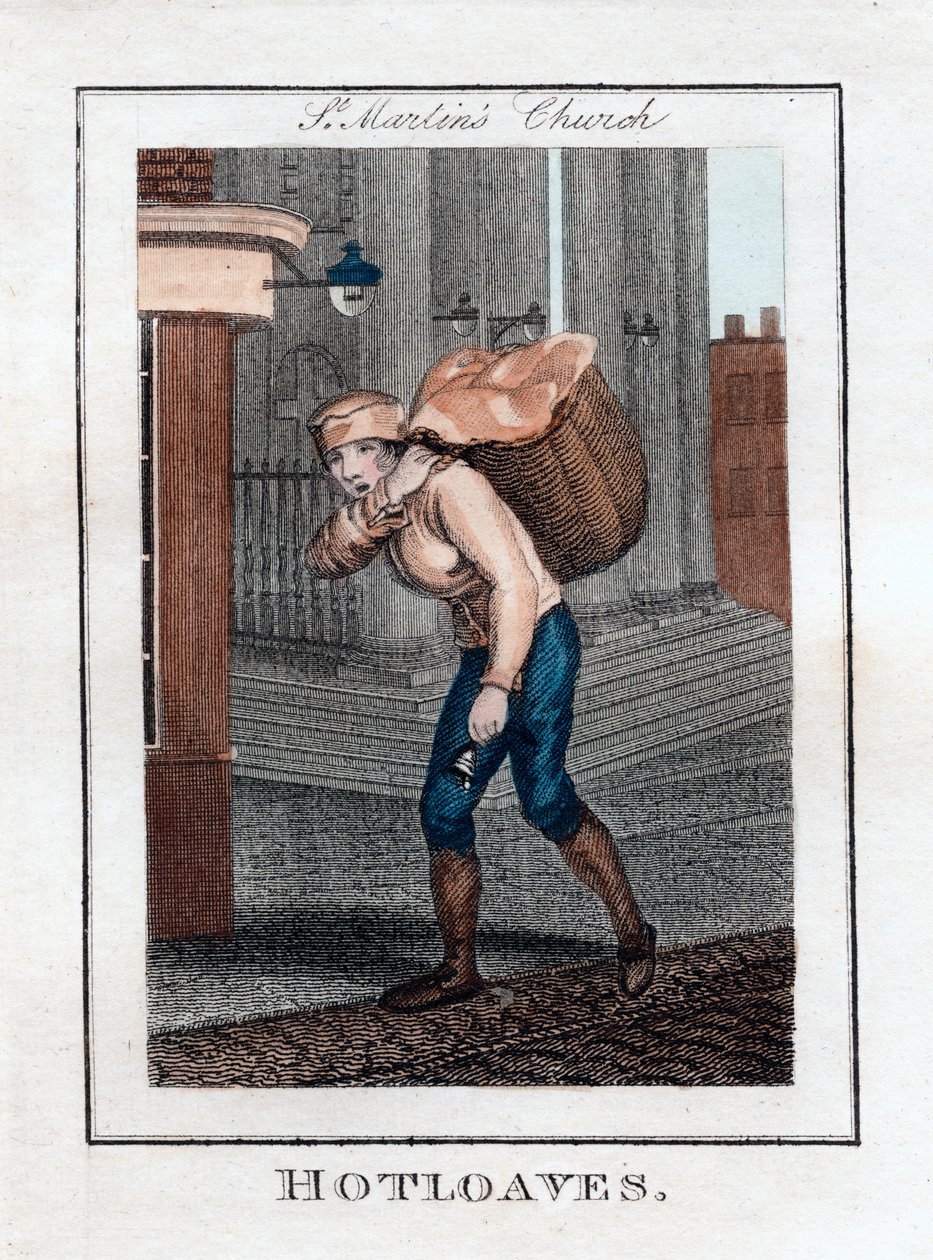 Hotloaves，伦敦圣马丁教堂，1805年 作者 不明