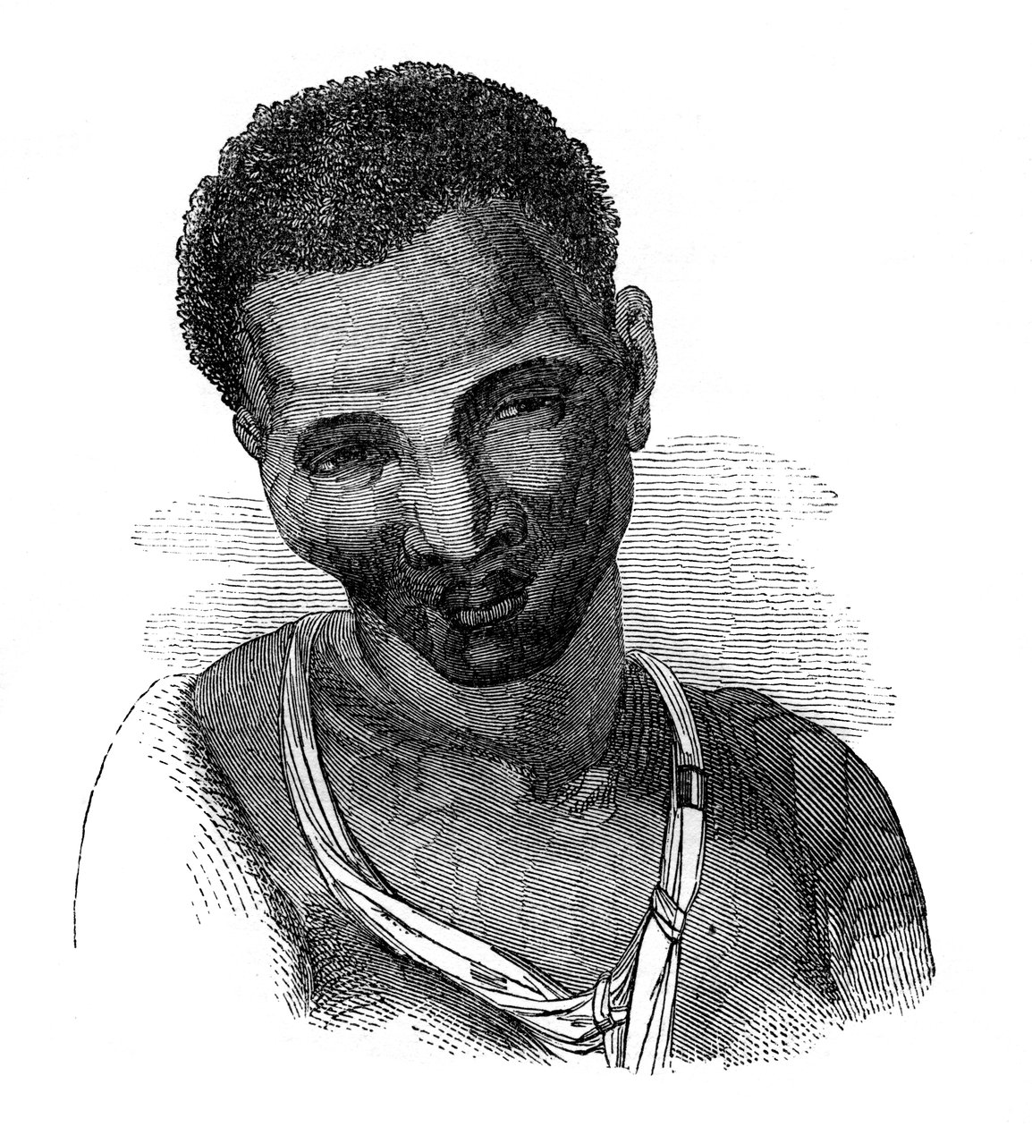 霍滕特女，1848年 作者 不明