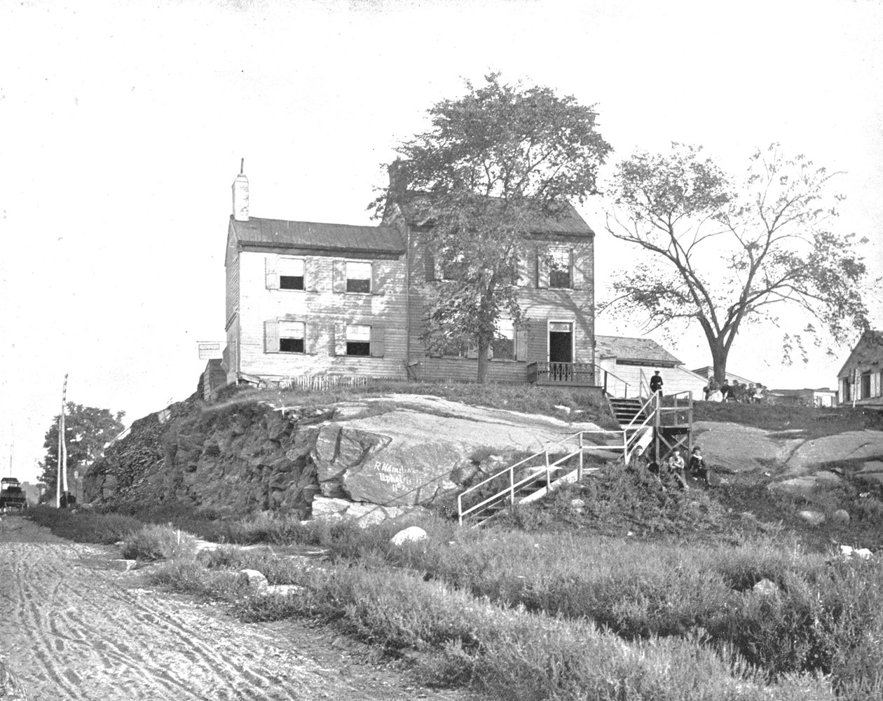 埃德加·艾伦·坡（Edgar Allen Poe）住所，拉文斯伍德，长岛，纽约州，美国，c1900年。 作者 不明