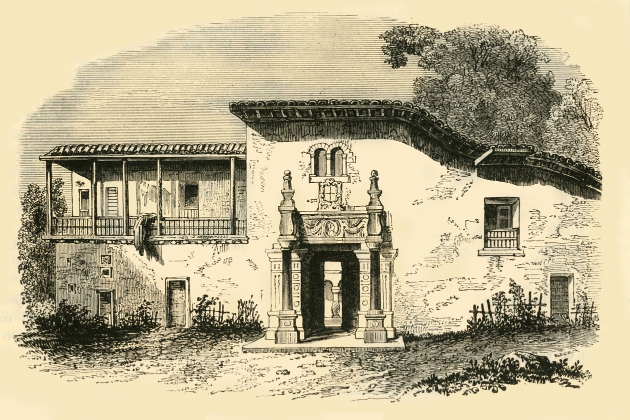 1890年，库斯科，皮萨罗议院。 作者 不明