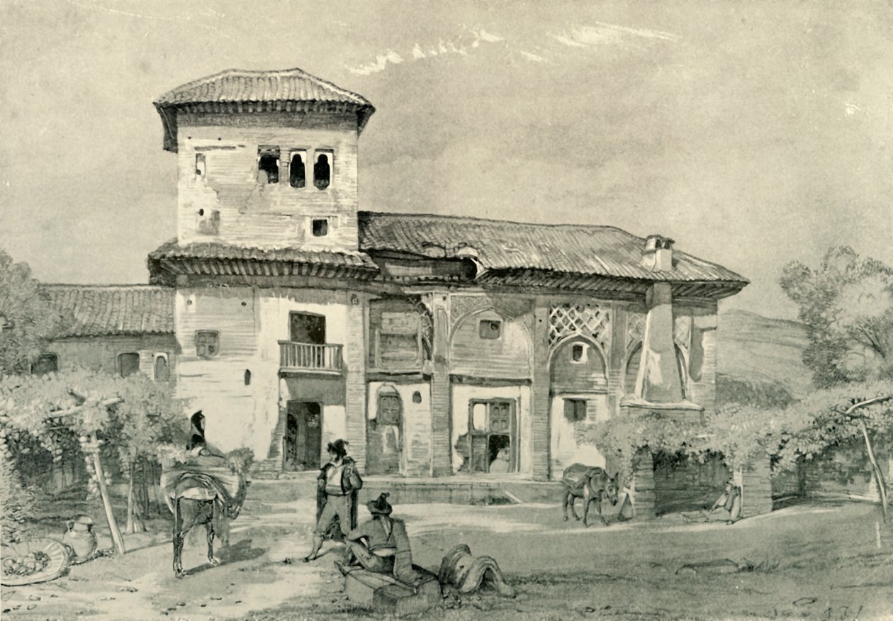 桑切斯故居，c1830年，1907年。 作者 不明