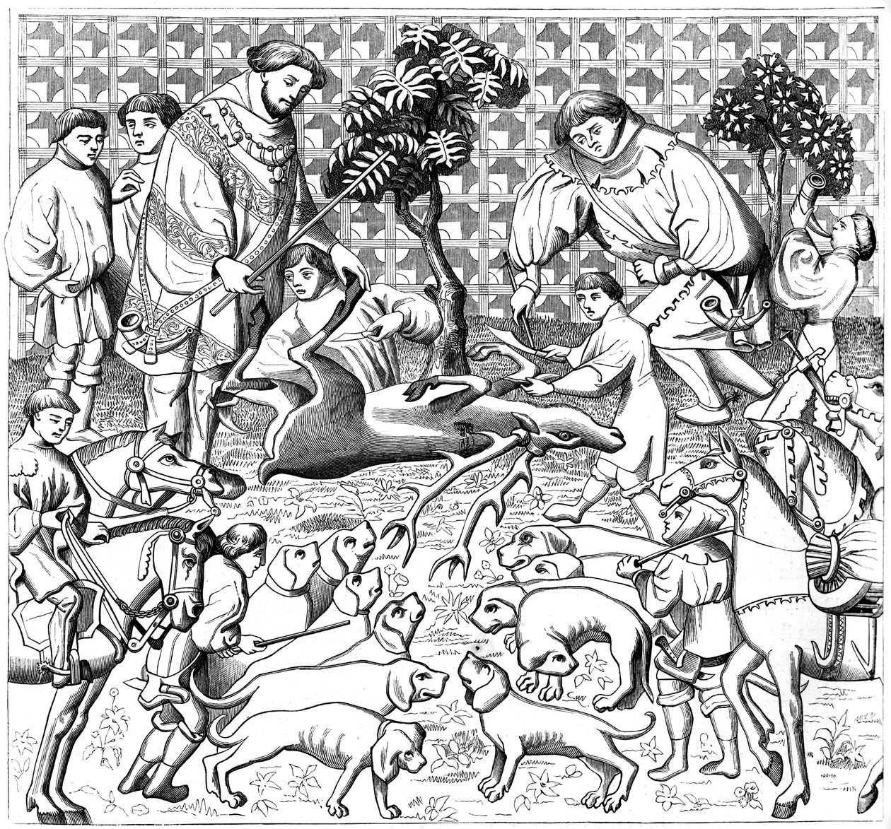 15世纪，1849年，《如何为雄鹿做皮》 作者 不明
