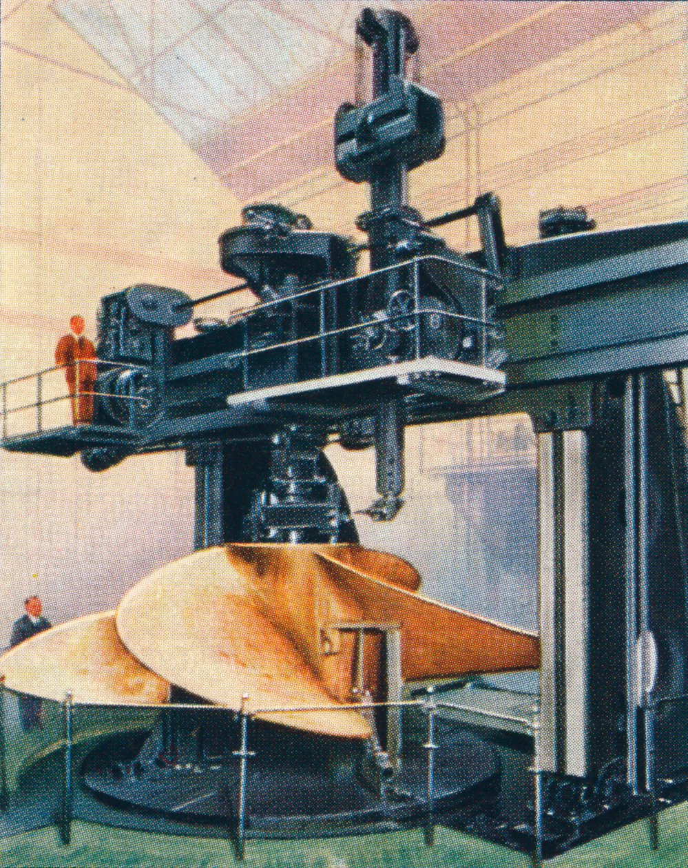 大型立式镗铣床，1938年 作者 不明
