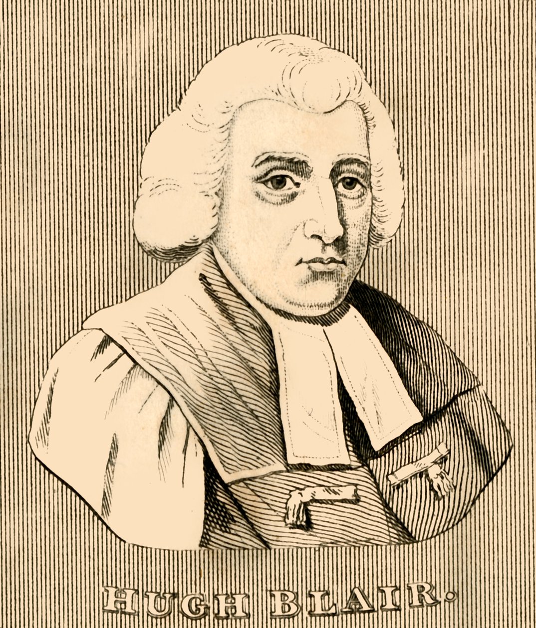 休·布莱尔（Hugh Blair），1817-1800，1830年。 作者 不明