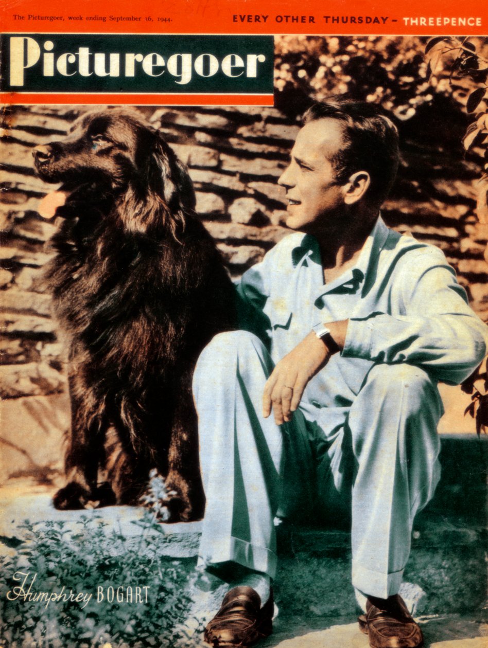 汉弗莱·鲍嘉（Humphrey Bogart）1899-1957年，美国演员，1944年 作者 不明