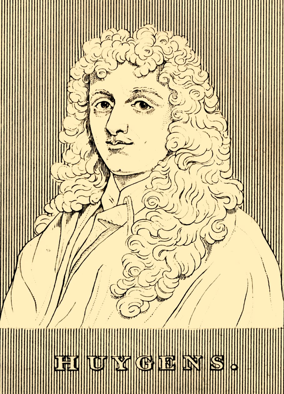 惠更斯（Huygens），1629-1695，1830。 作者 不明