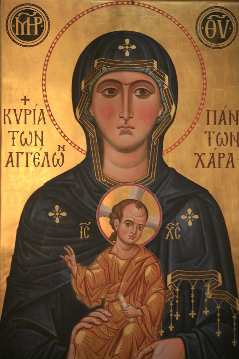 Icon. Saint-Antoine-le-Grand orthodox church Saint-Laurent-en-Royans France 作者 不明