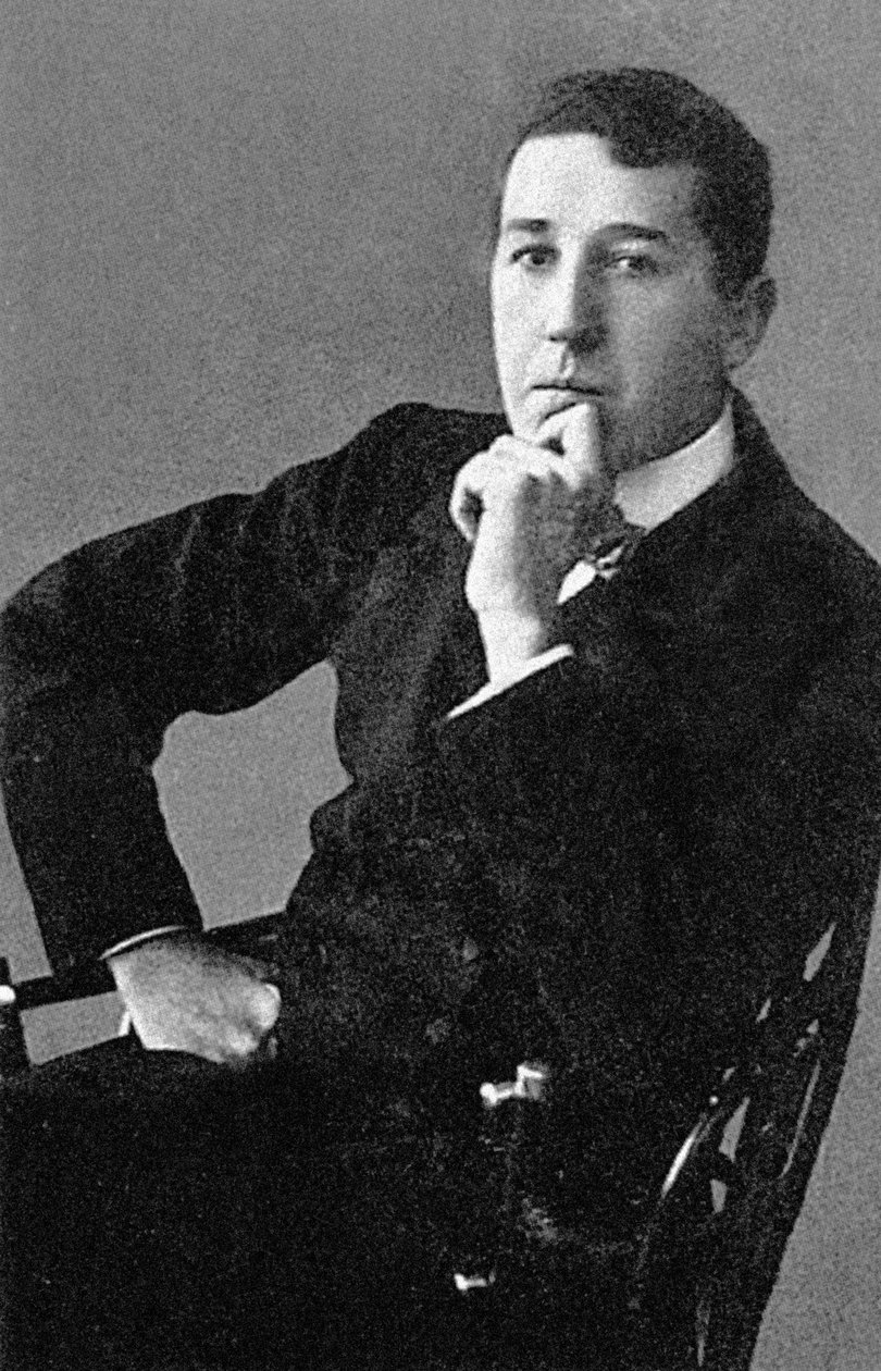 伊戈尔·塞韦里亚宁（Igor Severyanin）1887-1941 作者 不明