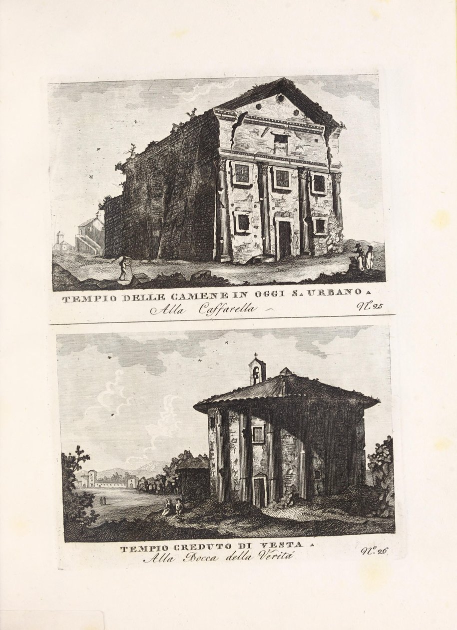 Illustrasjon hentet fra boken 古代和现代景观最有趣的罗马市 av ukjent forfatter og utgitt av 作者 Venanzio Monaldini, Stefano Piale in Piazza di Spagna (it, [ca. 1820]) 作者 不明