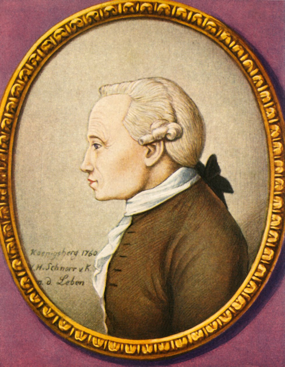 伊曼纽尔·康德（Immanuel Kant），1933年。 作者 不明