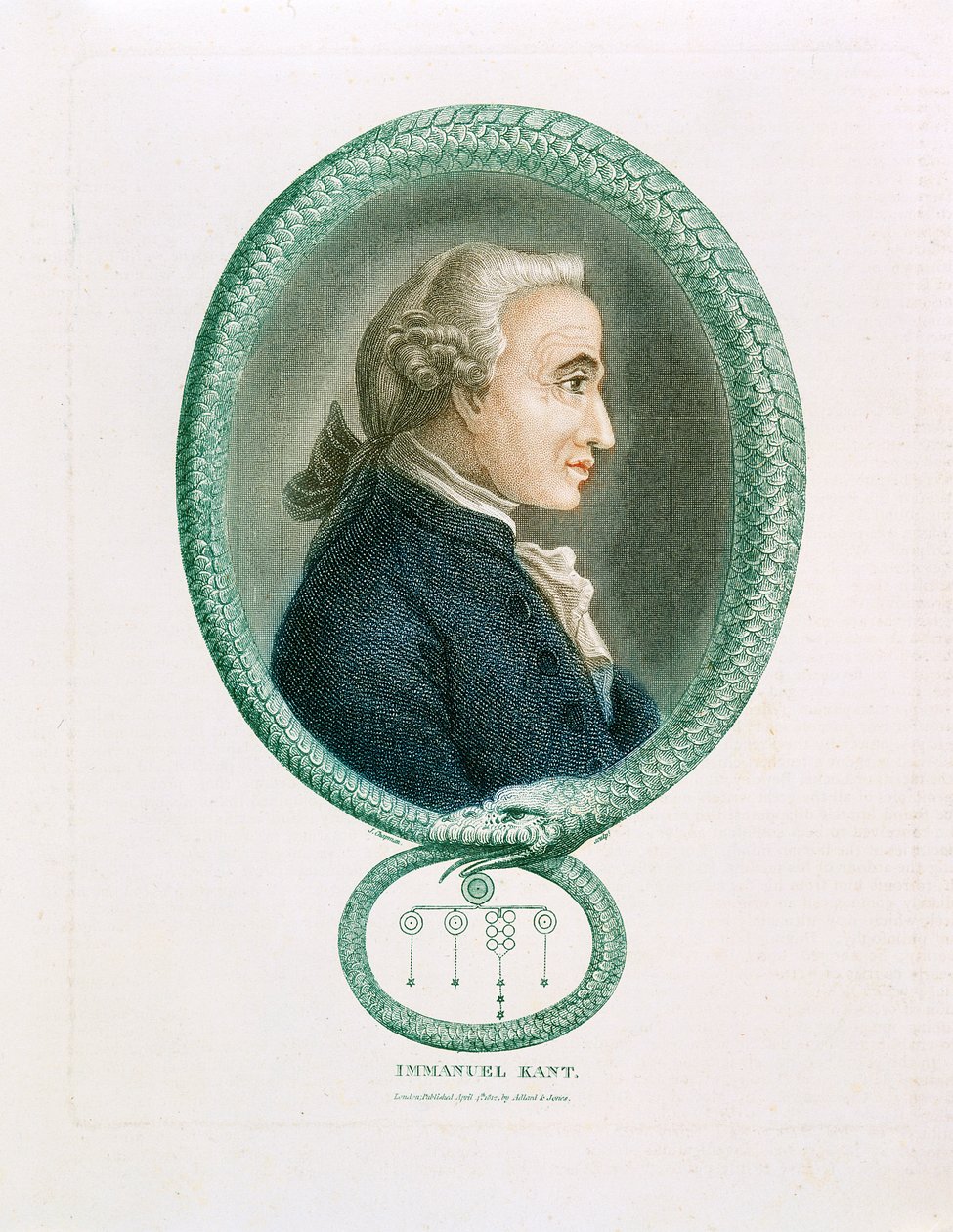 伊曼纽尔·康德（Immanuel Kant），德国哲学家，1812年 作者 不明