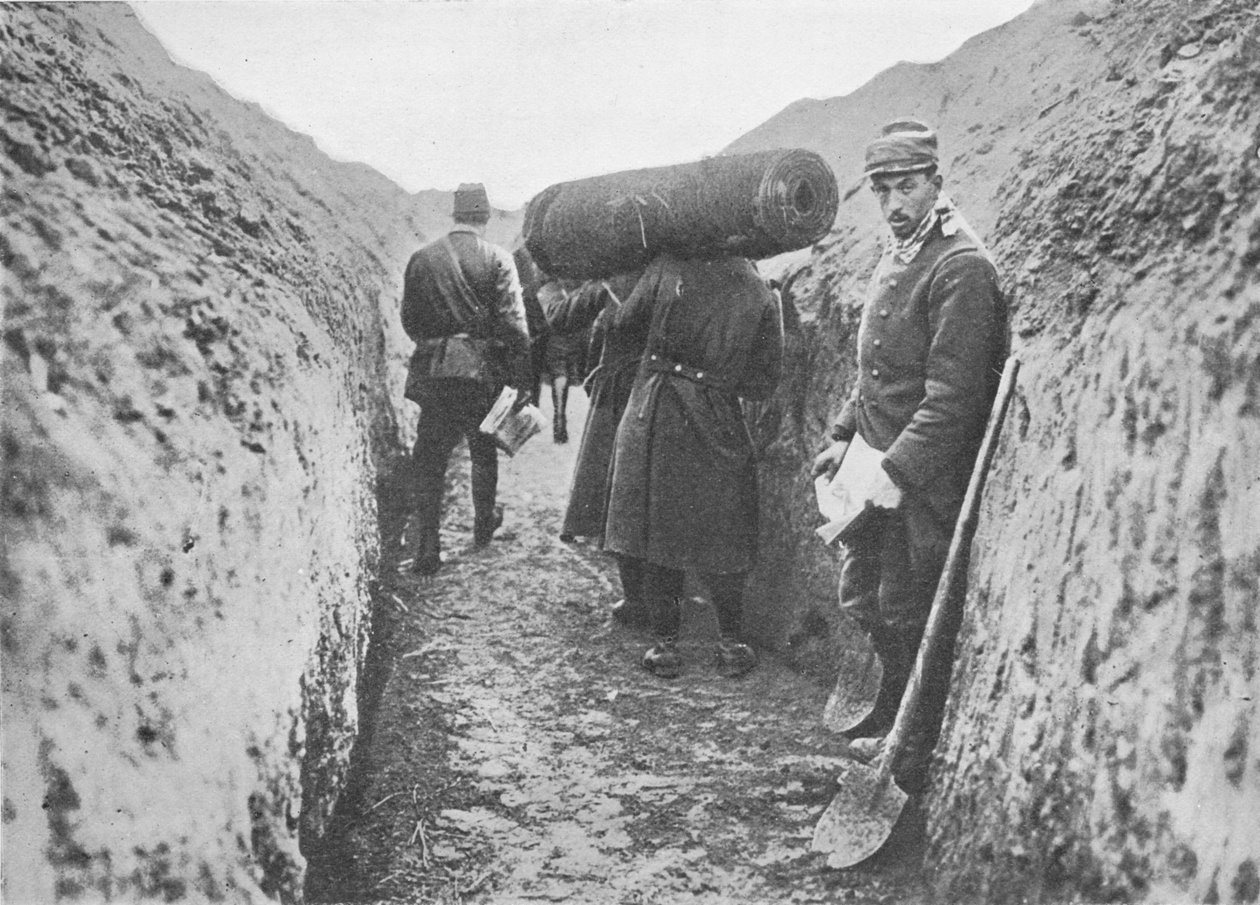 在法国战es之一中，1914年 作者 不明