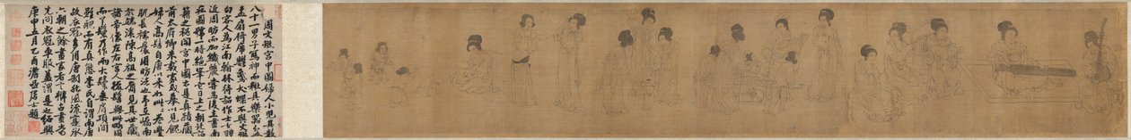 1140年以前在皇宫。 作者 不明