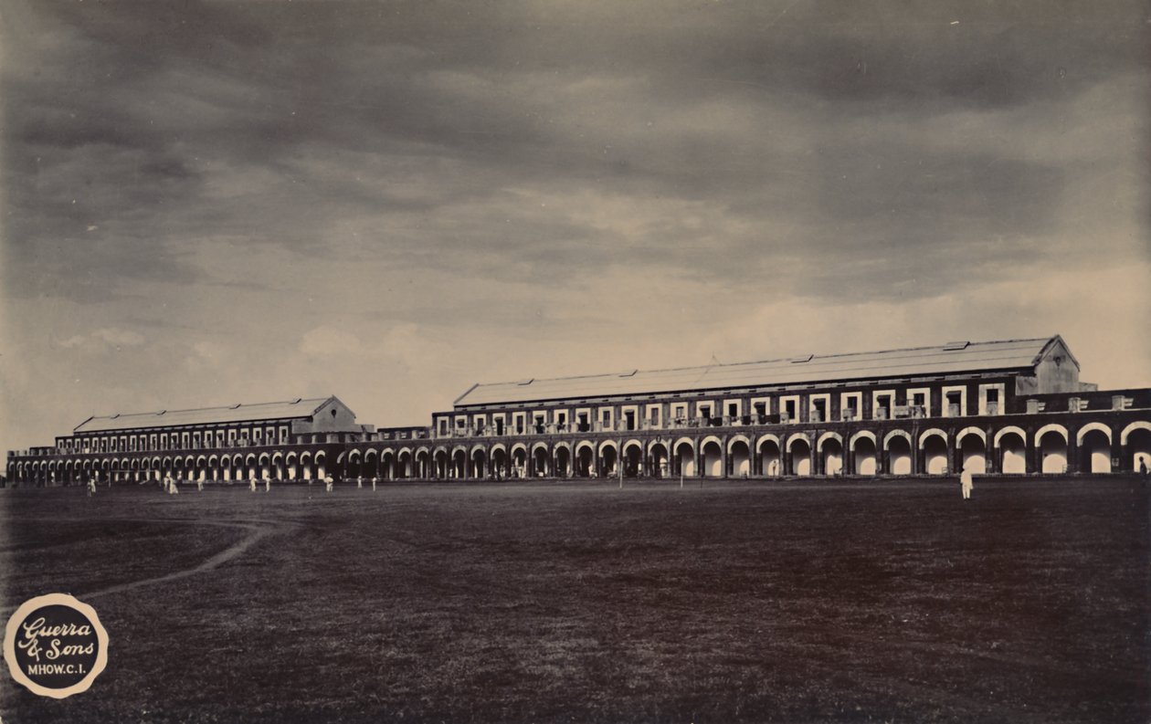 印度军营，c1910。 作者 不明