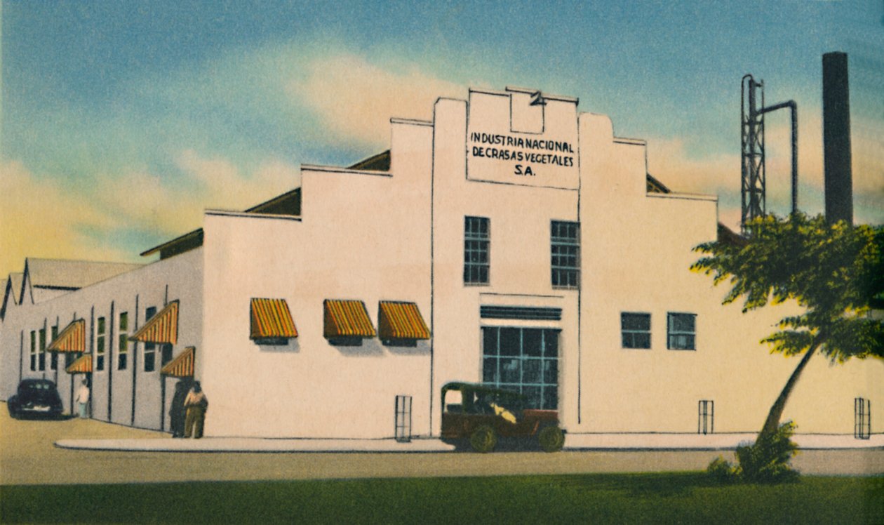 格拉萨斯国家蔬菜工业公司（Industria Nacional de Grasas Vegetales SA），巴兰基亚（Barranquilla），c1940年代 作者 不明