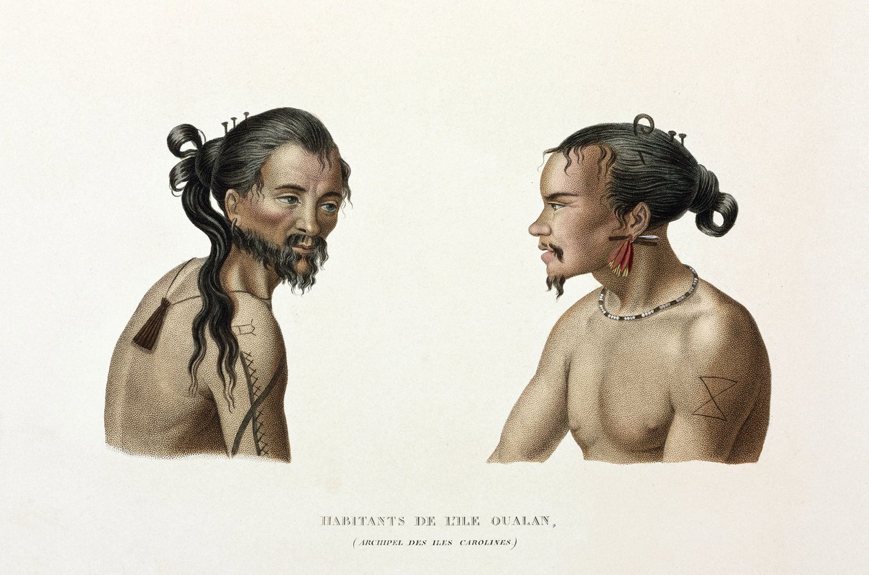 Inhabitants of the Caroline Islands 作者 不明