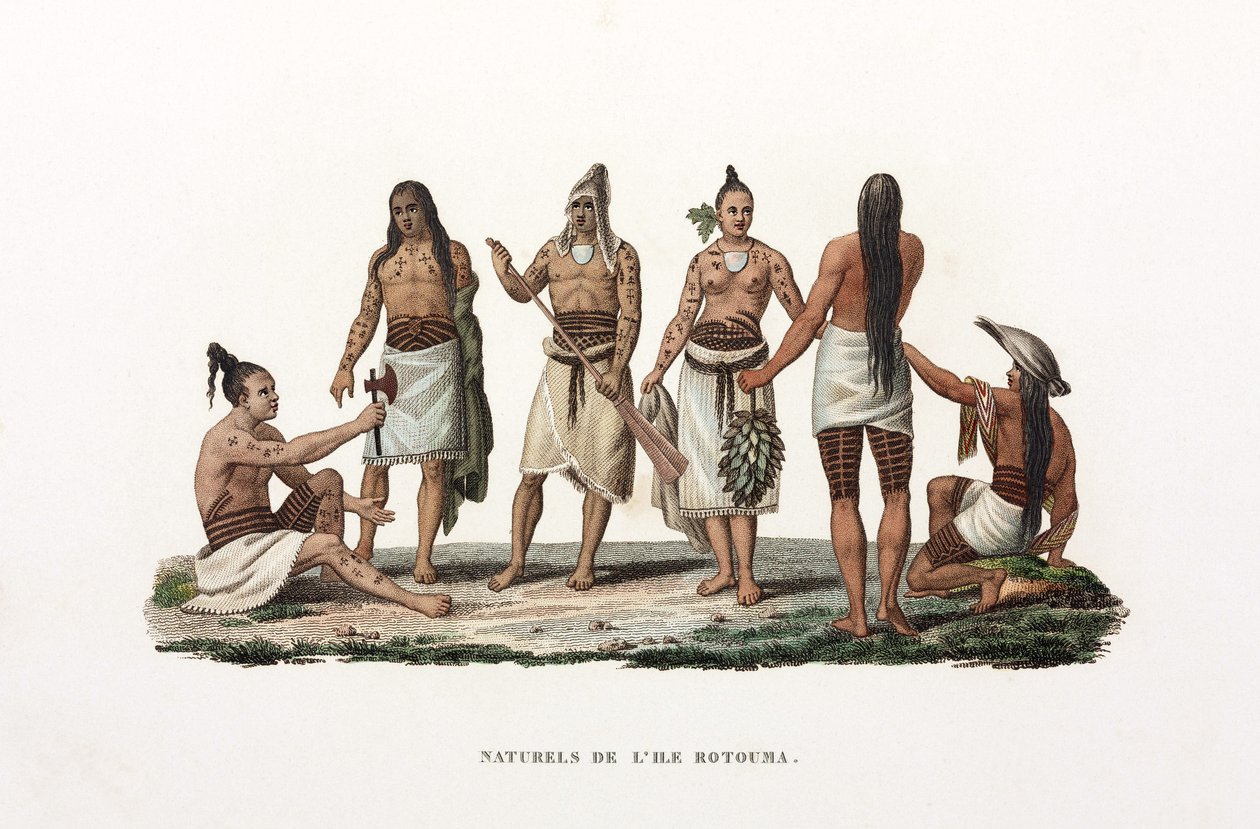 Inhabitants of the island of Rotuma 作者 不明