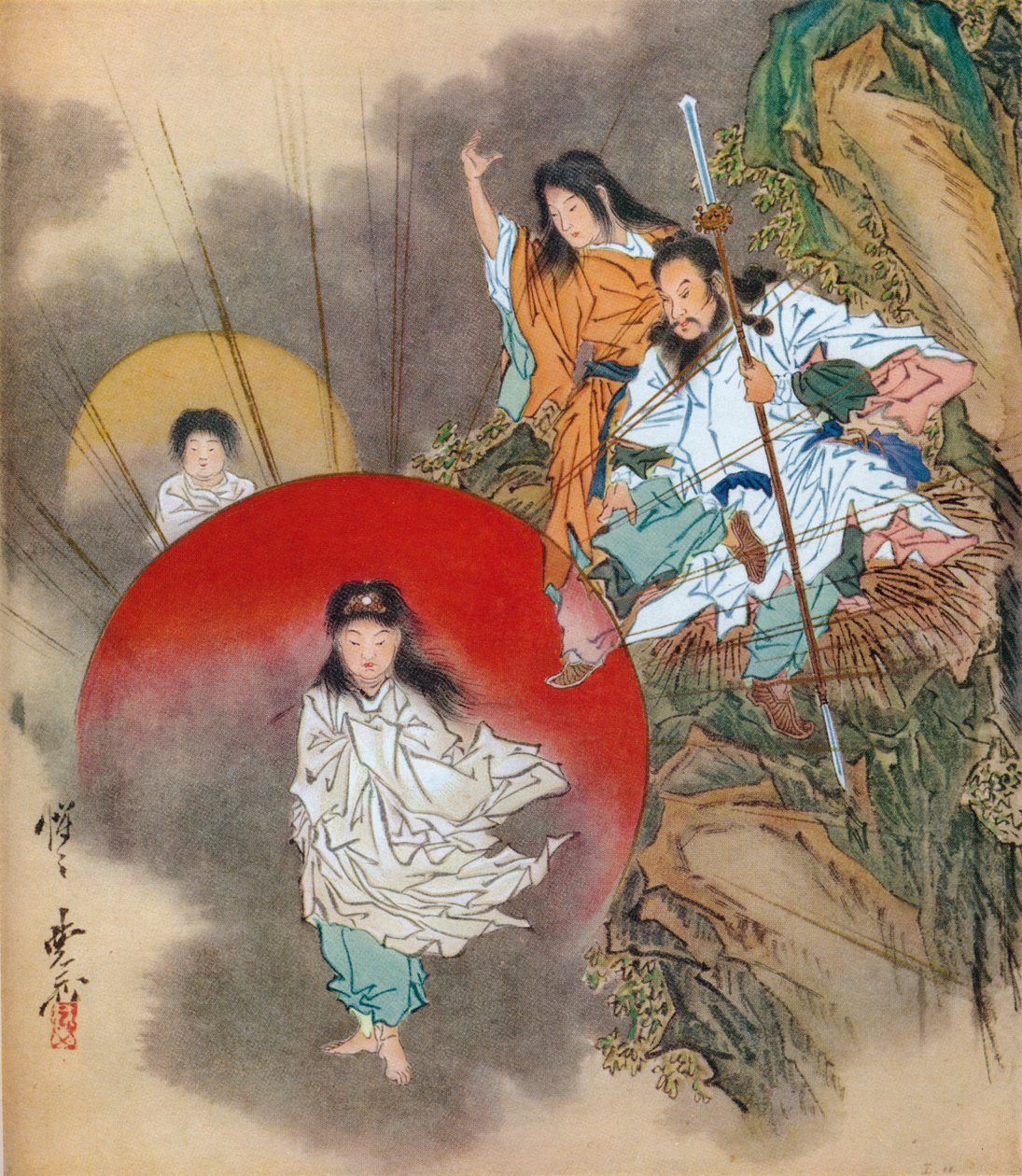 太阳女神的装置，c1870，1925年 作者 不明