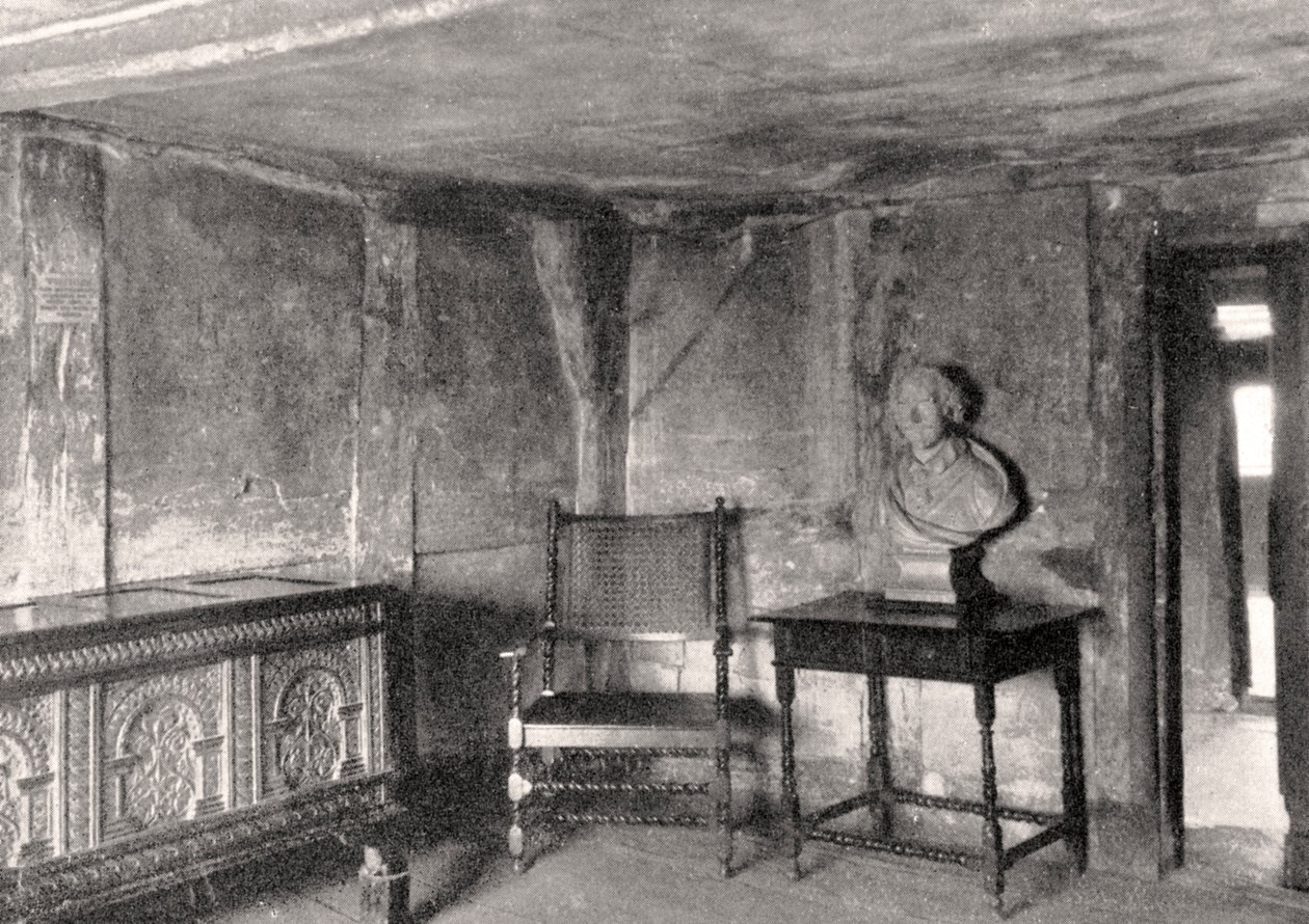 莎士比亚剧院的内部，英格兰沃里克郡埃文河畔斯特拉特福，1924-1926年 作者 不明