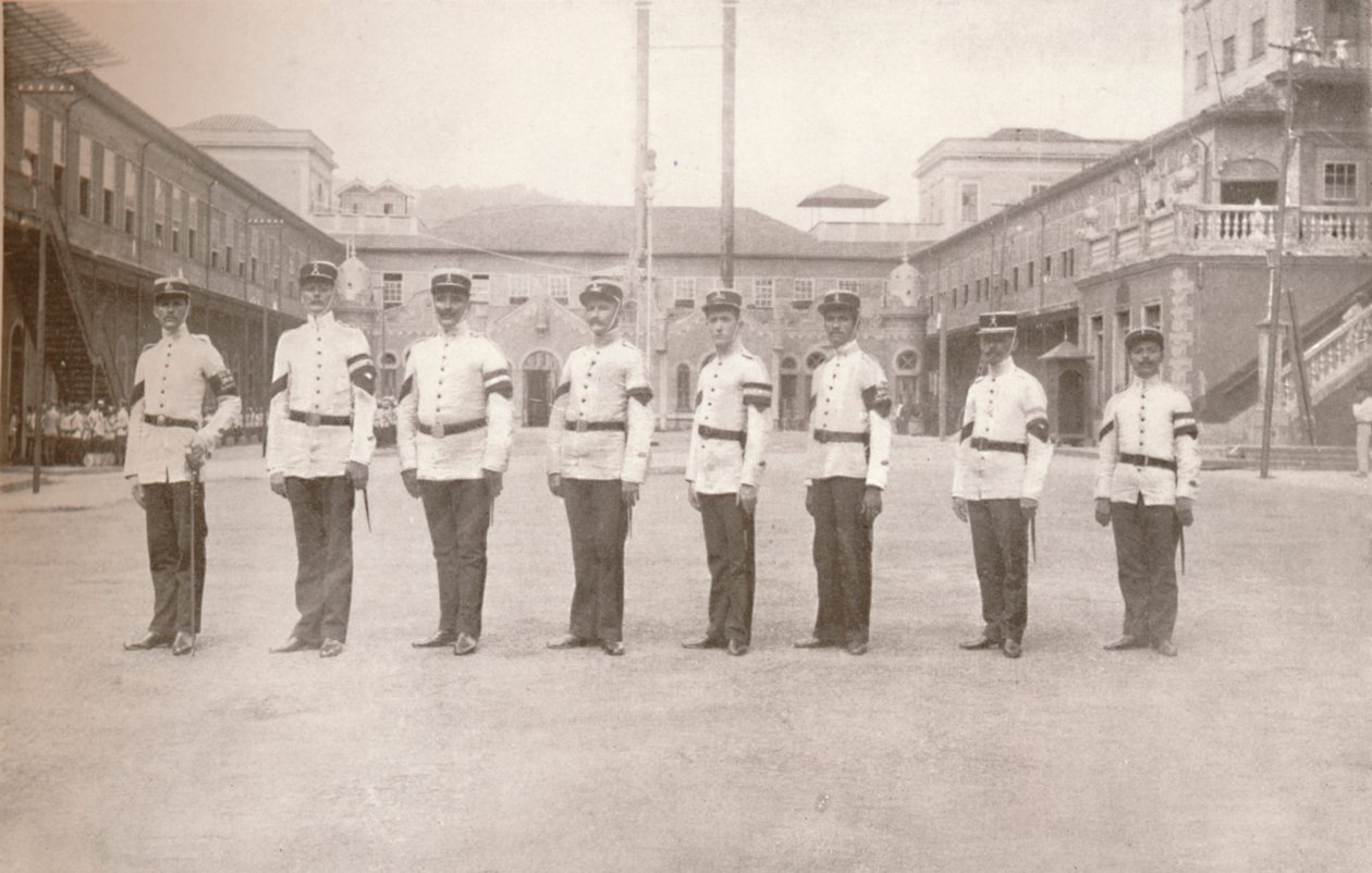 宪兵的口译员，1914年 作者 不明
