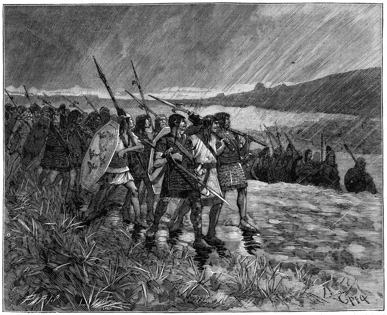5世纪初1882-1884年，高卢的亚兰人或西哥特人的入侵 作者 不明