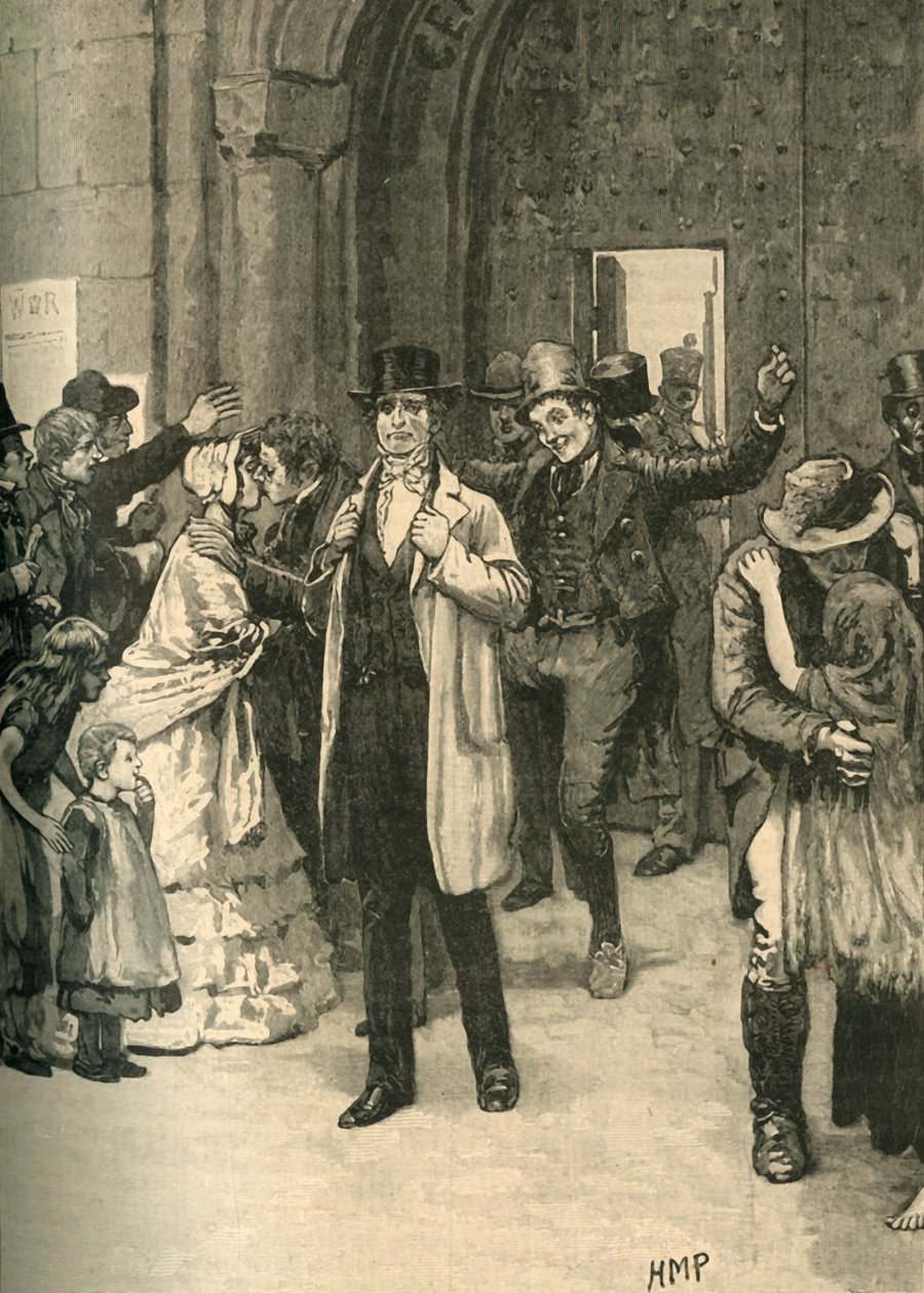 1836 c1890年，在Mulgraves勋爵进取期间解放了爱尔兰囚犯。 作者 不明