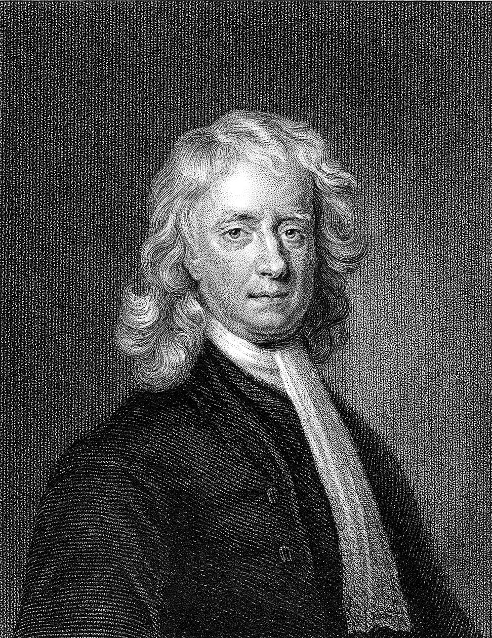 艾萨克·牛顿（Isaac Newton），英国数学家和物理学家 作者 不明