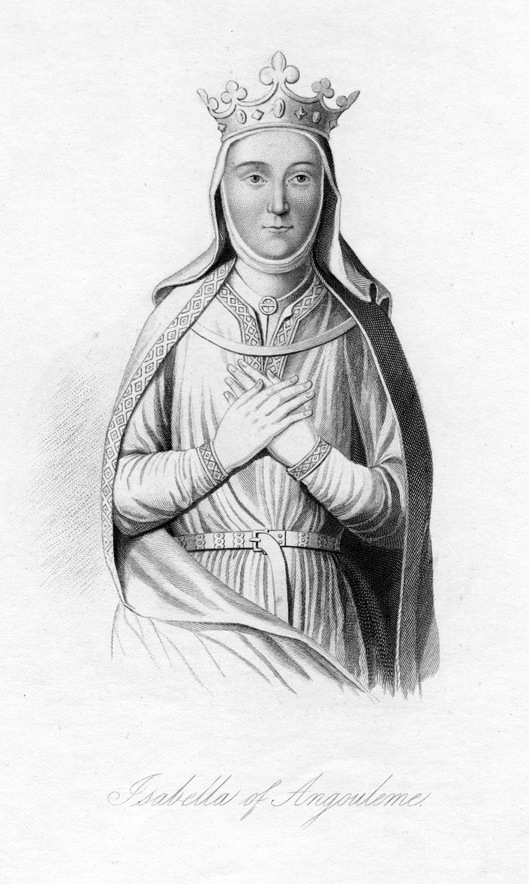 安古兰的伊莎贝拉（Isabella），c1187-1246 作者 不明