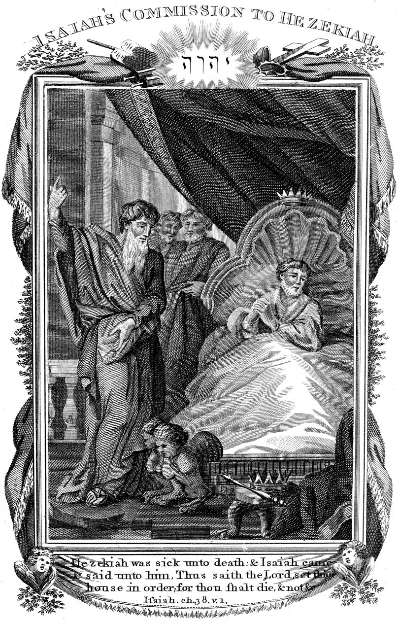 以赛亚书，旧约先知，c1804。 作者 不明