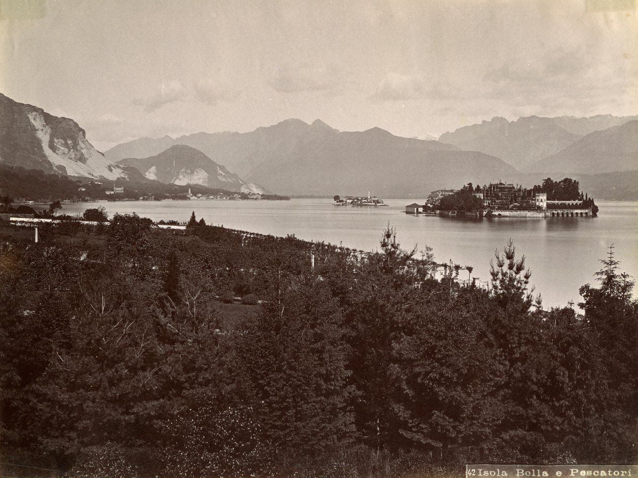 渔民岛渔民岛，意大利马焦雷湖，1890年 作者 不明