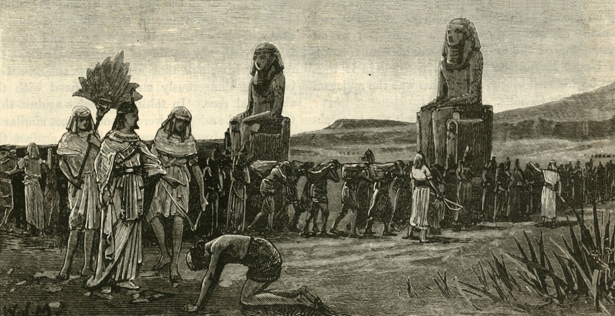 以色列人及其任务负责人，1890年。 作者 不明