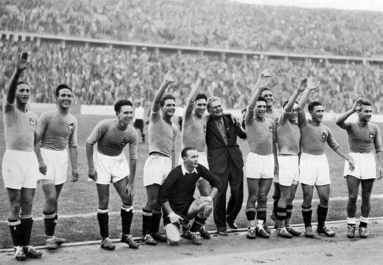 意大利国家足球队，柏林奥运会，1936年 作者 不明