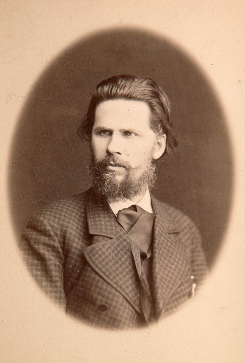 伊凡·克拉姆斯科伊（Ivan Kramskoy），俄罗斯艺术家，1870年代 作者 不明