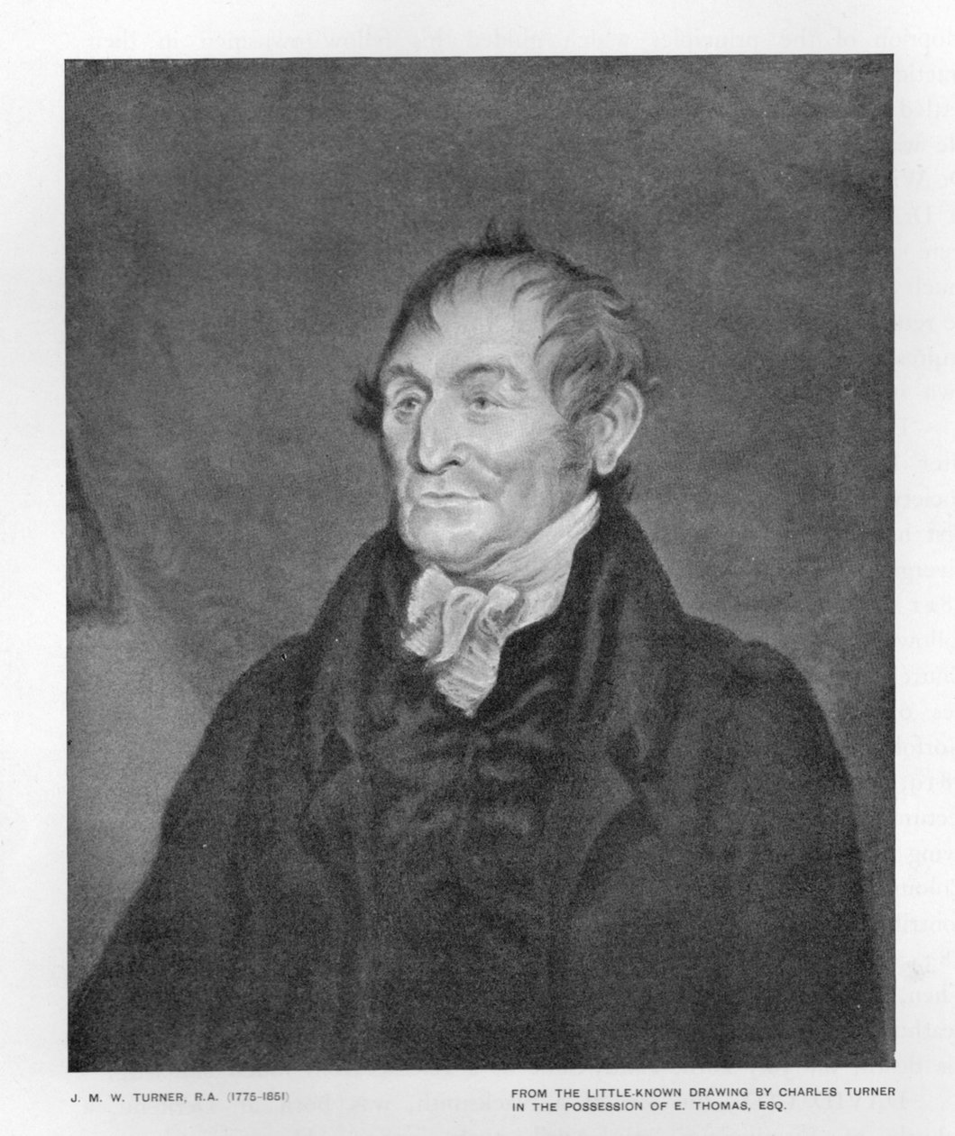 JMW Turner，RA 1775-1851。 作者 不明
