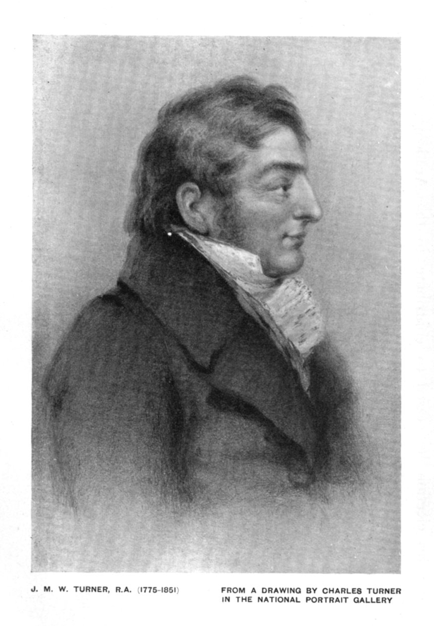 JMW Turner，RA 1775-1851。 作者 不明