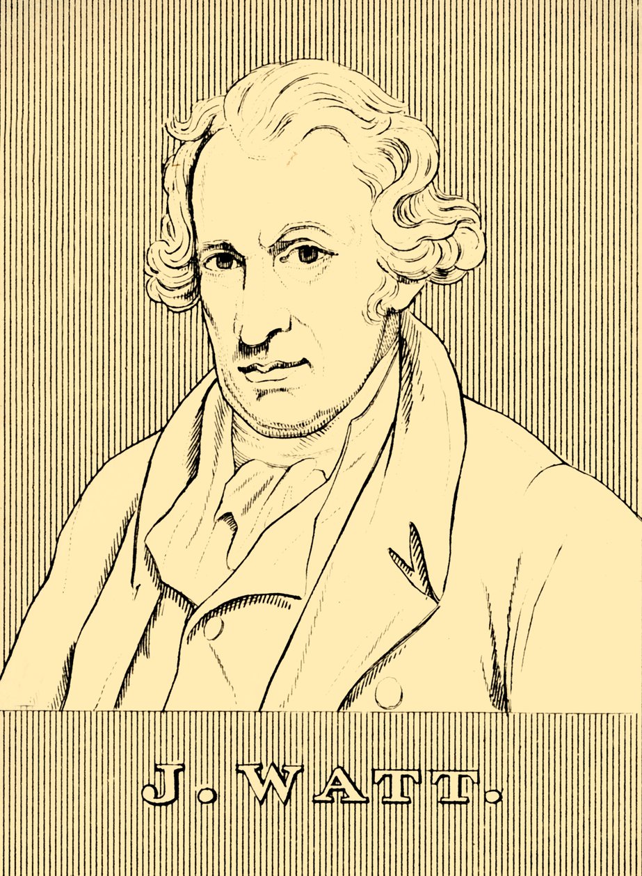 瓦特（J.Watt），1736-1819，1830年。 作者 不明