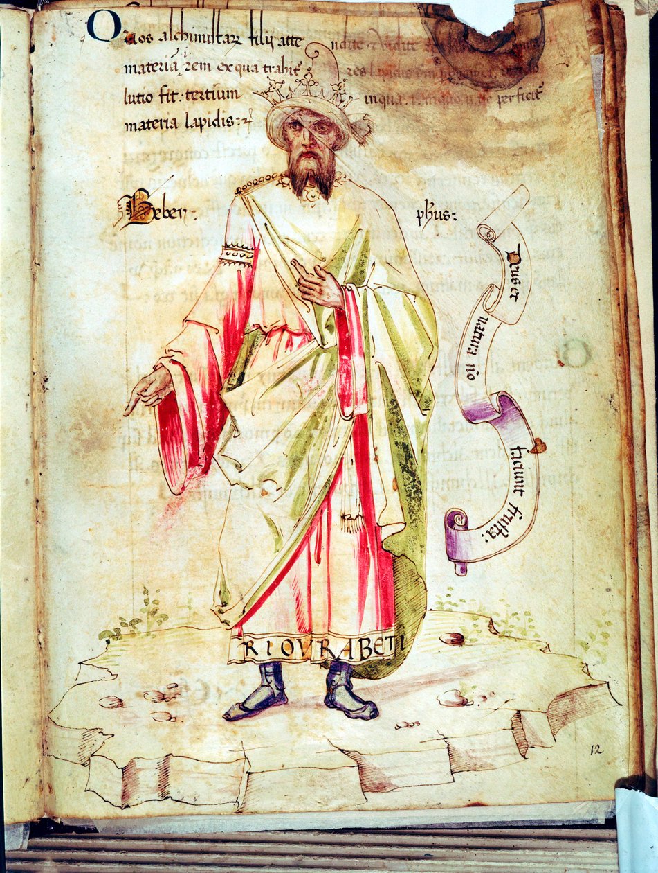 Jabir Ibn Hayyan，阿拉伯化学家和炼金术士Abu Musa 作者 不明