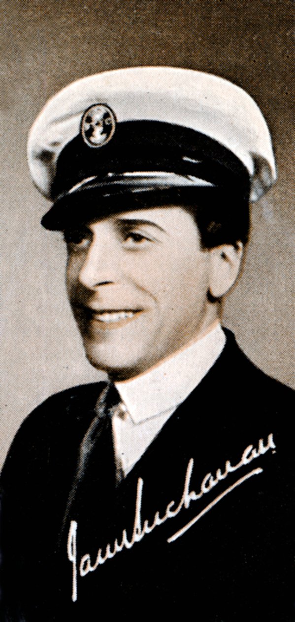 杰克·布坎南（Jack Buchanan），1934-1935年，英国演员和歌手，1935年 作者 不明