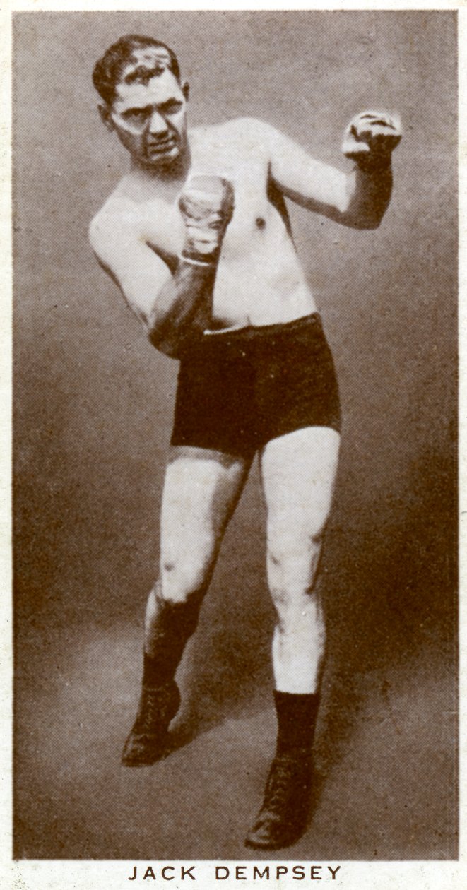 杰克·登普西（Jack Dempsey），美国拳击手，1938年 作者 不明