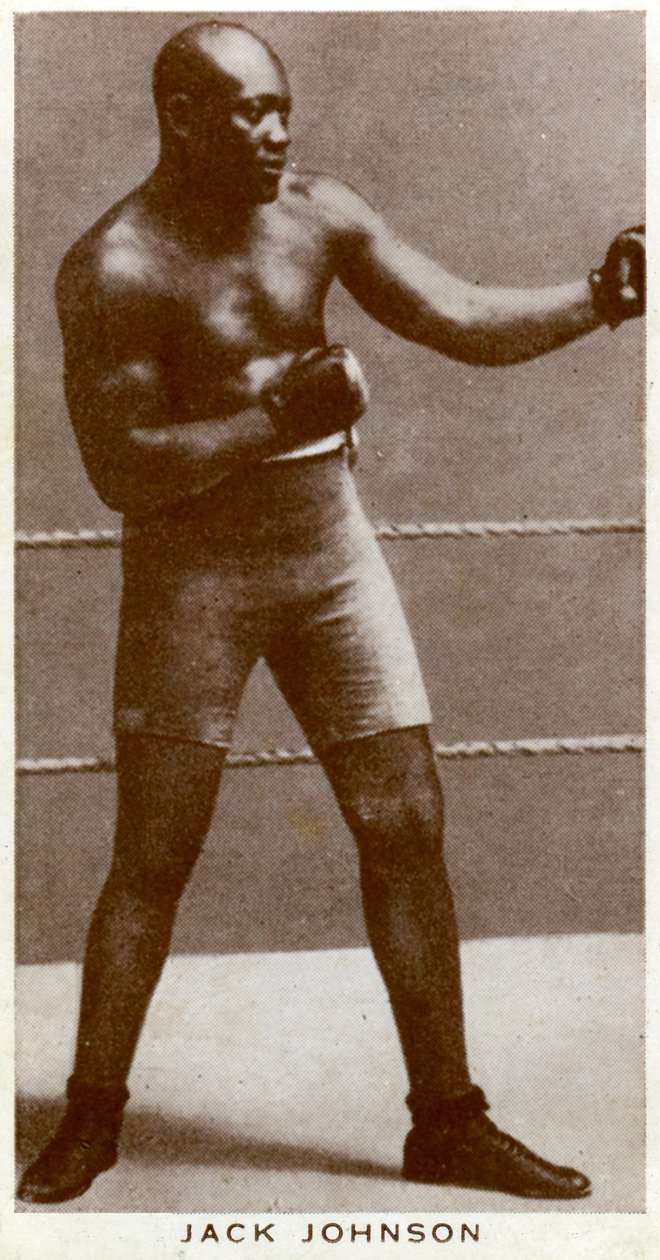 杰克·约翰逊（Jack Johnson），美国拳击手，1938年 作者 不明