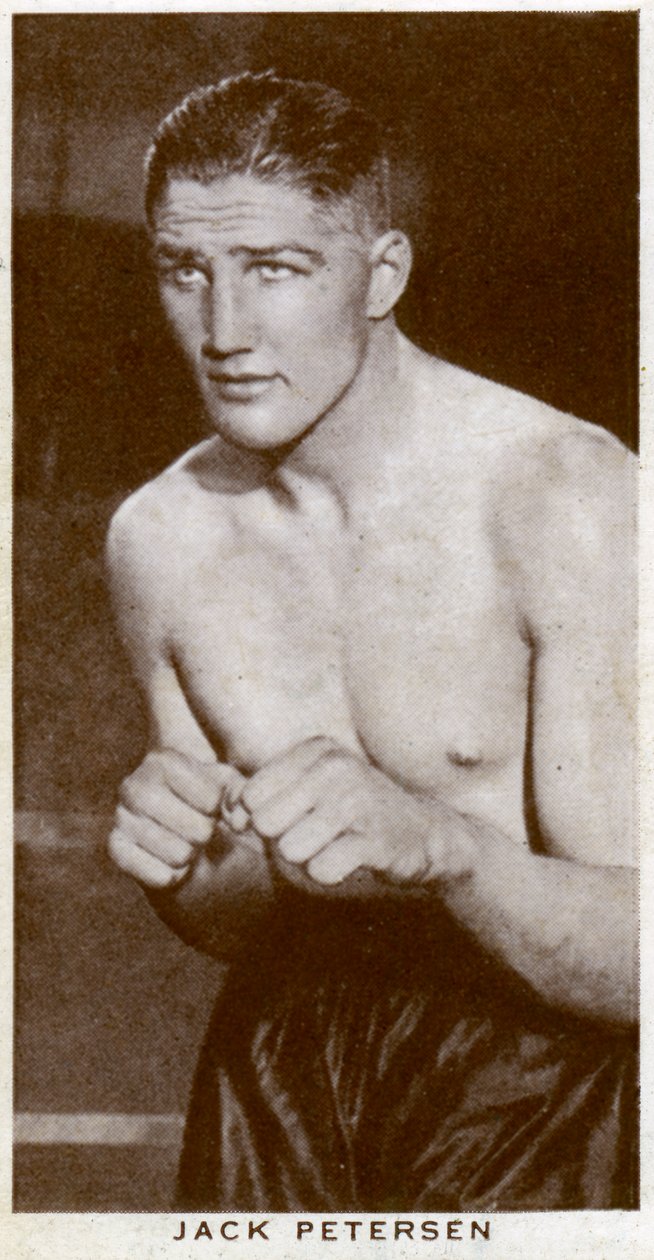 威尔士拳击手杰克·彼得森，1938年 作者 不明