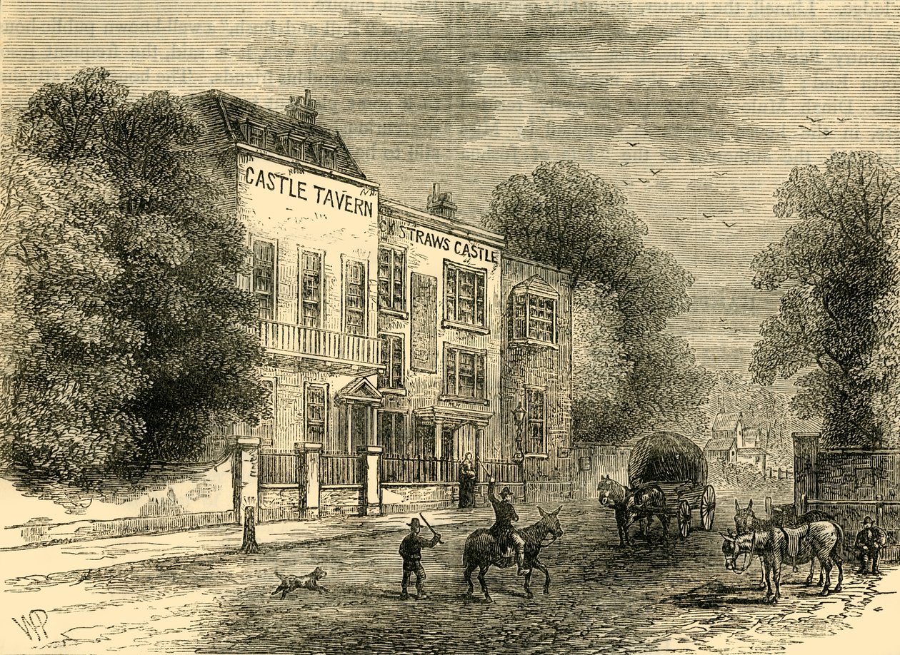 杰克·史特劳斯城堡，c1876。 作者 不明