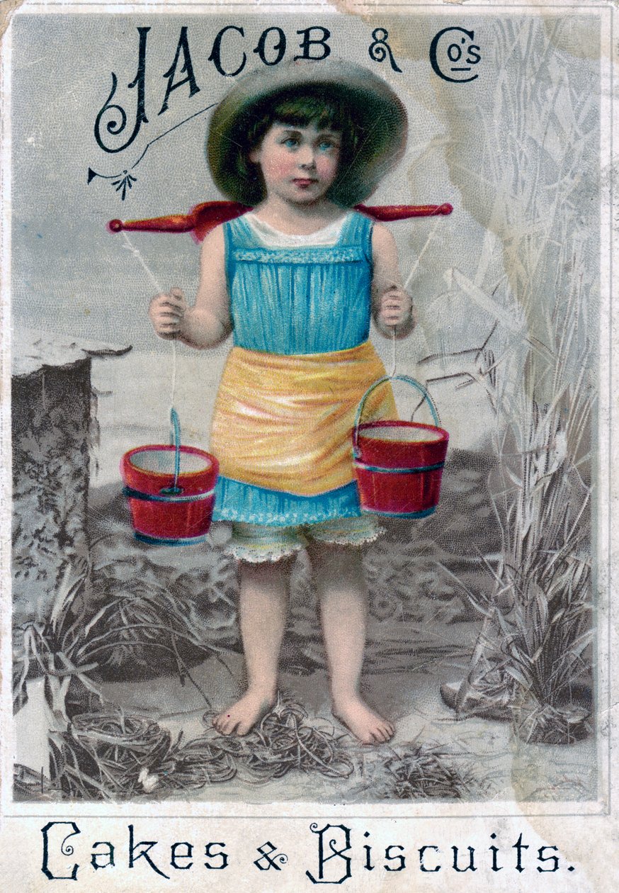 Jacob and Cos。Cakes＆Biscuits，c1900s-c1920s。广告明信片 作者 不明