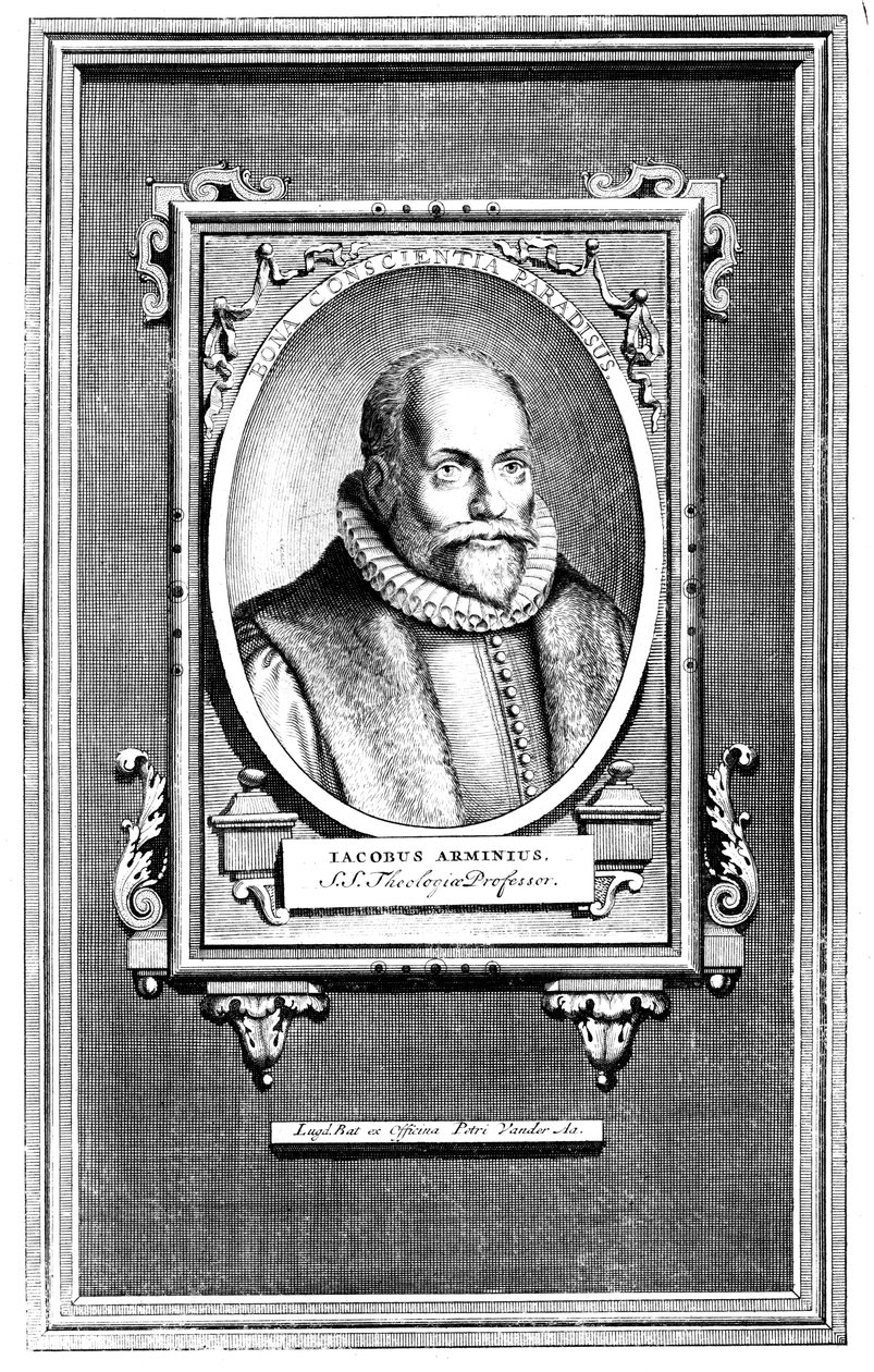莱顿大学荷兰神学家，神学教授Jacobus Arminius 作者 不明
